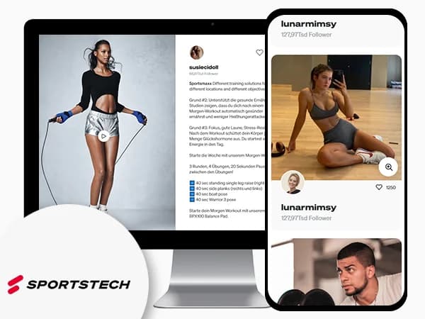 Instagram Community Feed — E-commerce, UI / UX Design, Landing Page · by Level UI